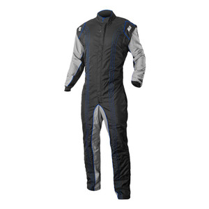 K1R GK2 Blue Race Suit Front