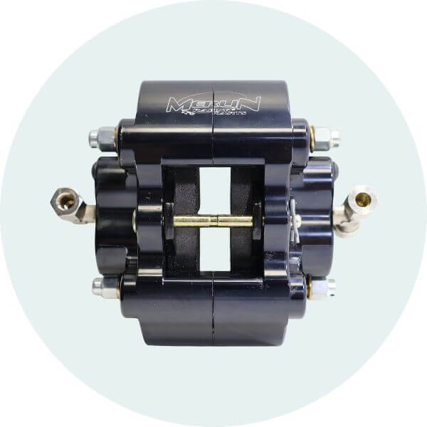 Brake Caliper for Merlin 4 Cycle Kart