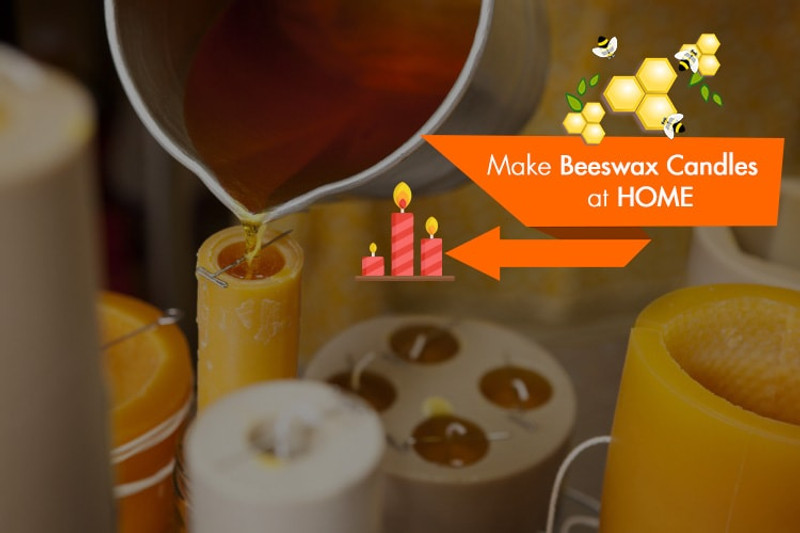 How to Make Beeswax Candles at Home