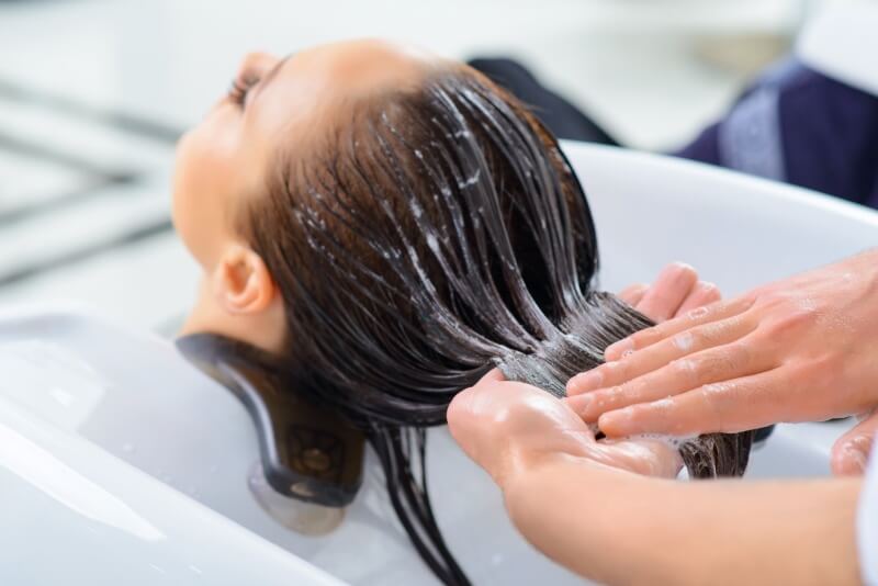 Haircare using essential oils
