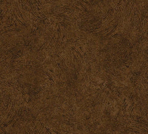 Brushstrokes - soft black strokes on Dark Brown background by Henry Glass, 44” wide, 100% cotton