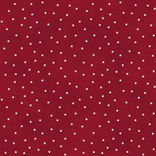 Maywood Studio Beautiful Basics Polka Dots, Red and Natural, $10.95/yd