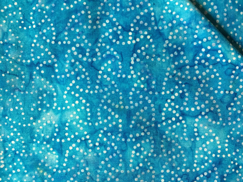 Java Batiks Turquoise; Schenck; 100% Cotton, 43/44" wide