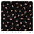 Rosewood Lane, Wilmington Prints, this fabric has tiny pink flowers on a black background, 45" wide, 100% cotton