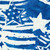 Liberty (Anthology Novelty), Stars And Stripes, Blue, Batik, Anthology Fabrics, 100% cotton, 45" wide.