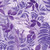 Tossed Ferns-Purple, Benartex, 12591261B, 100% cotton, 45" wide.  Assorted ferns on a purple background.