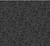 Lovebugs - Small black and gray flowers on gray background by Henry Glass, 44” wide, 100% cotton