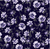 Violet Twilight Pearl; Twilight Floral; Navy/Purple, Pearlescent; Schenck; Vendor: Kanvas Studio; 100% Cotton; 42/43" wide