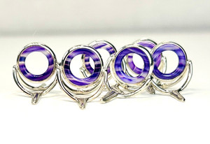 10mm Banded Grape 10mm Banded Grape