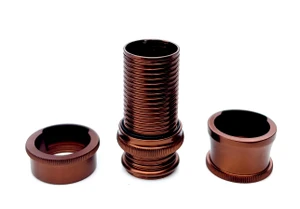 Struble U24 Anodized Aluminum Reel Seat- Bronze