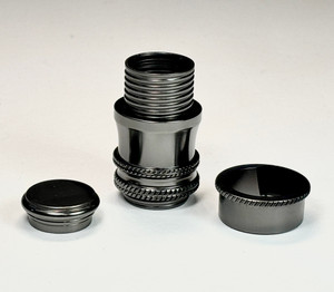 Struble U24 Anodized Aluminum Reel Seat- Gun Metal Struble U24 Anodized Aluminum Reel Seat- Gun Metal