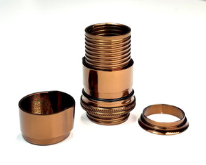 D20 Anodized Aluminum Reel Seat- Bronze
