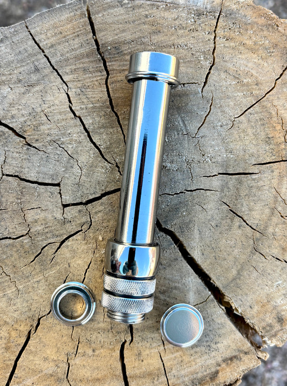 Struble 15LX3 Aluminum Reel Seat- Bright Nickel