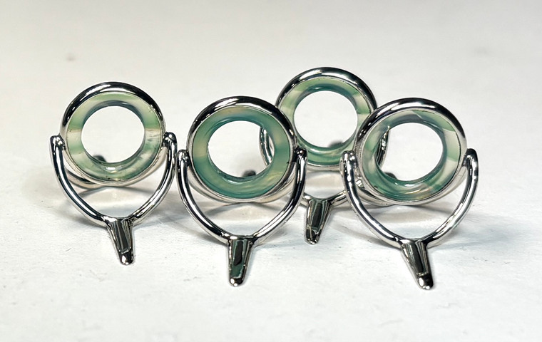 10mm Light Banded Emerald Green