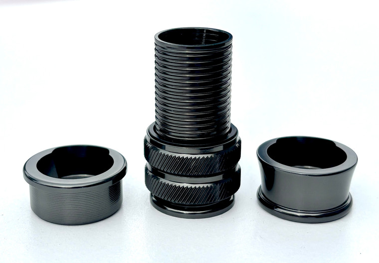 Copy of Struble U26s Anodized Aluminum Reel Seat- Gun Metal (Skeleton Only)