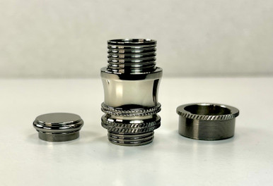 Struble U20 Anodized Aluminum Reel Seat- Dark Earth (Bronze-Green)