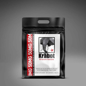 Krabot Kratom Isolate White Vein 50mg