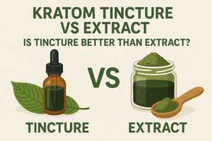 Kratom Tincture vs Extract: Is Tincture Better Than Extract?