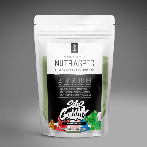NutraSpec Red Maeng Da Sour Gummy