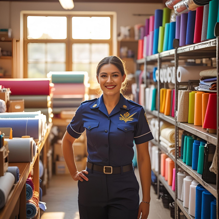 Stand out in the crowd wearing embroidered workwear uniform