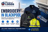 Embroidery in Blackpool: Why Local Businesses Choose Professional Logo Embroidery