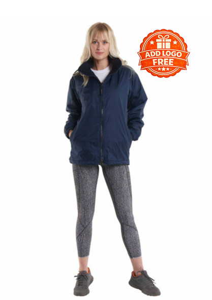 Premium Embroidered Reversible Fleece Jacket | Custom Logo Workwear UK
