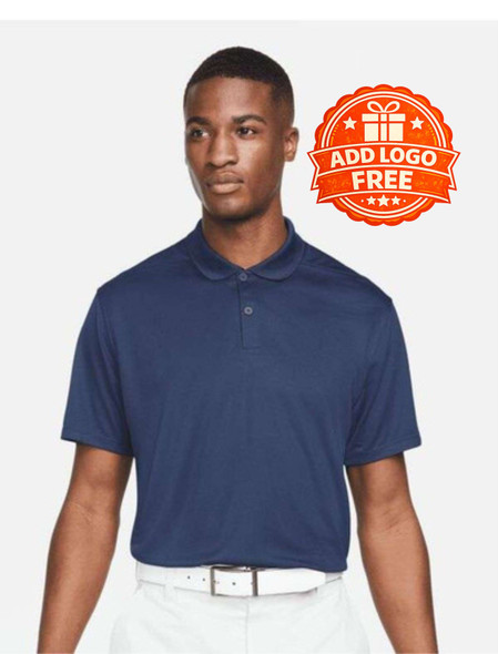 Nike Dri-FIT Victory Solid Polo | Custom Embroidered Nike Polo Shirts UK