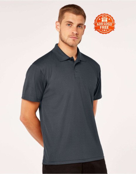Regular Fit Cooltex® Plus Micro Mesh Polo | Breathable Moisture Wicking Polo Shirt UK