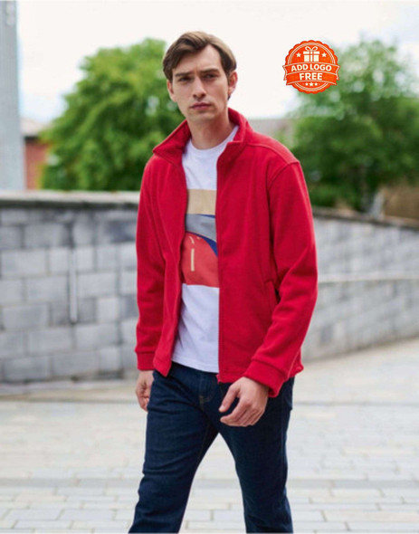Thor 300 Men’s Full Zip Fleece | Heavy Duty Workwear Fleece Jacket UK | Embroidered Fleece