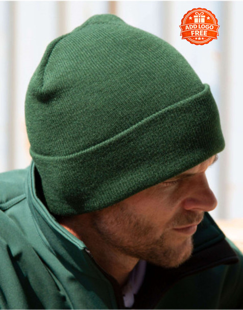 Woolly Ski Hat | Custom Embroidered Beanie Hats UK | Winter Workwear Hats