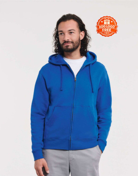 Men’s Authentic Zipped Hood Jacket UK | Premium Full Zip Hoodie