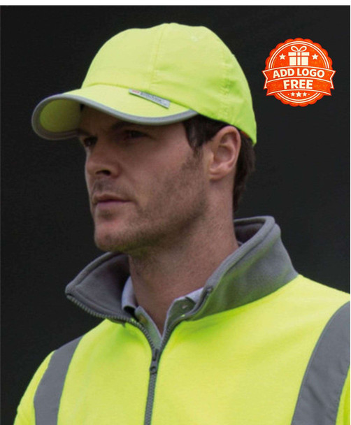 Hi-Vis Cap | High Visibility Safety Cap UK | Custom Workwear Headwear