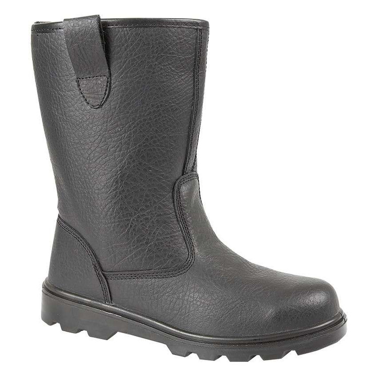 GRAFTERS Black RIgger Boot