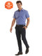 Men’s Short Sleeve Poplin Shirt | Smart Workwear & Embroidered Uniform Shirts UK