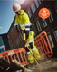 Pro Hi Vis Overhead Hoody | High Visibility Work Hoodie UK | Embroidered Workwear