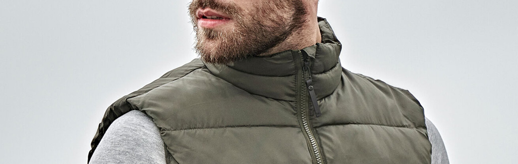 Embroidered body warmer