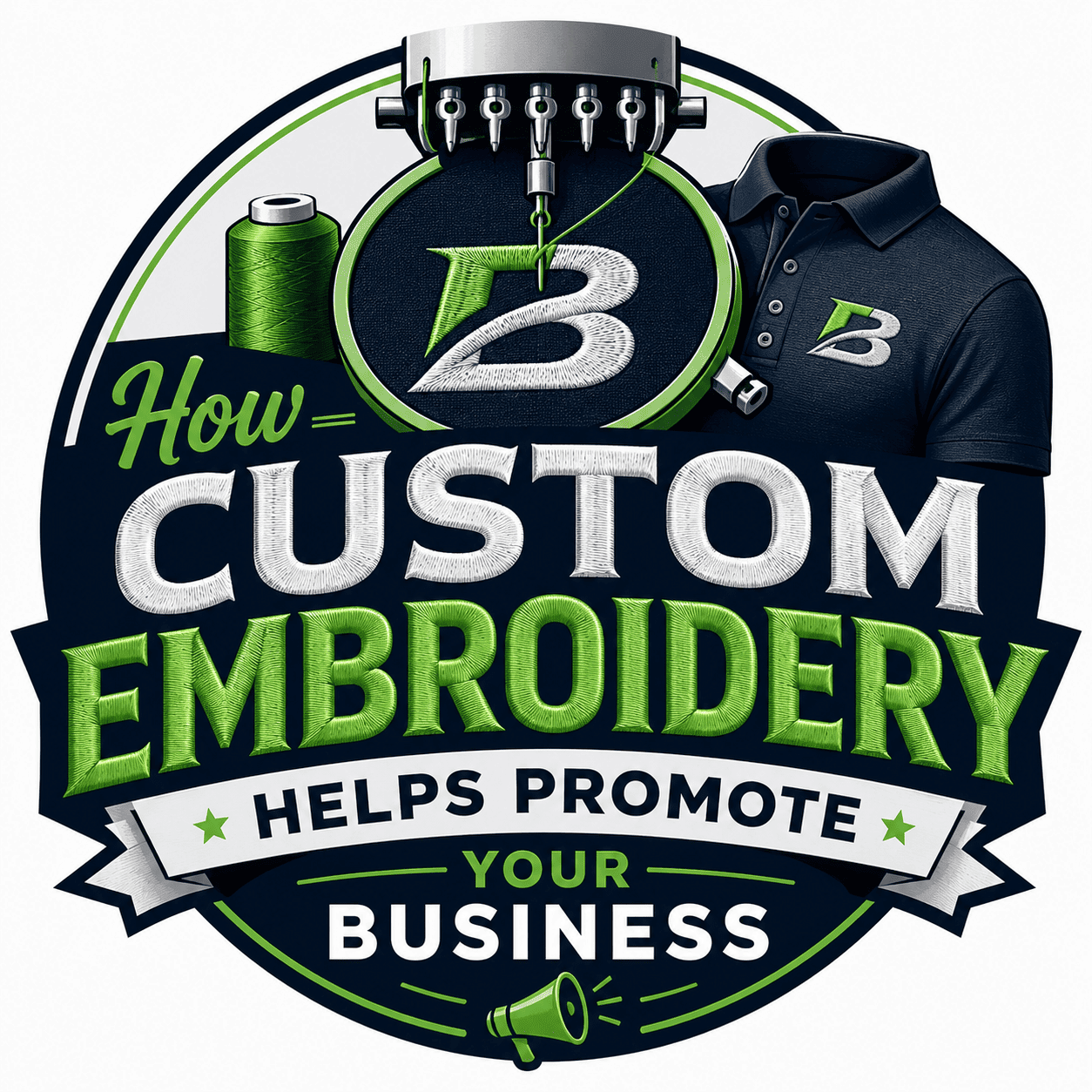 Embroidery Taglines How Custom Embroidery Helps Promote Your Business - Blackpool Logos