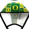 Men's Oregon Ducks Light Green  Unlined Surgical Scrub Hat, Optional Sweatband, Handmade