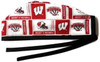 Men's Wisconsin Badgers Surgical Scrub Hat, Unlined, Optional Sweatband, Handmade, (Made in fabric swatch shown)