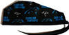 Men's Carolina Panthers Unlined Surgical Scrub Hat, Optional Sweatband, Handmade