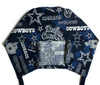 Men's Dallas Cowboys Retro Surgical Scrub Hat, Semi-Lined Fold-Up Cuffed (shown) or No Cuff, Handmade