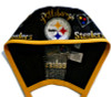 Men's Pittsburgh Steelers Retro  Unlined Surgical Scrub Hat, Optional Sweatband, Handmade