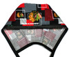 Men's Chicago Blackhawks New Block Unlined Surgical Scrub Hat, Optional Sweatband, Handmade