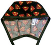 Men's Superman Emblems  Unlined Surgical Scrub Hat, Optional Sweatband, Handmade