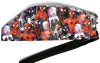 Men's Spiderman Friends Surgical Scrub Hat, Semi-Lined Fold-Up Cuffed (shown) or No Cuff, Handmade