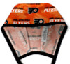Men's Philadelphia Flyers Two Tone Unlined Surgical Scrub Hat, w/ Optional Sweatband, Handmade