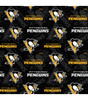 Men's Pittsburgh Penguins Black Semi-Lined Fold-Up Cuffed or  No Cuff Surgical Scrub Hat, Handmade in Fabric Swatch Shown