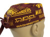 Men's Washington Commanders Surgical Scrub Hat, Semi-Lined Fold-Up Cuffed  or No Cuff, Handmade