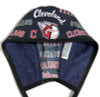 Men's Cleveland Guardians Unlined Surgical Scrub Hat, Optional Sweatband, Handmade