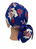 Women's Philadelphia Phillies Liberty Bells Surgical Scrub Hat, Plain or Fold-Up Brim Adjustable, Handmade